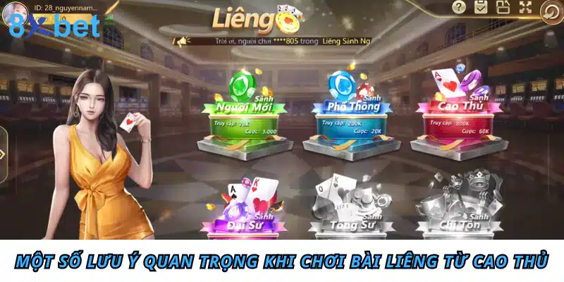 Hướng dẫn cách tính điểm liêng hiệu quả khi chơi tại 8xbet 6 Một số lưu ý quan trọng khi chơi bài Liêng từ cao thủ